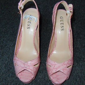 Guess Pink Heels